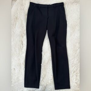 White House Black Market Women’s Black Trouser Pants Size: 14